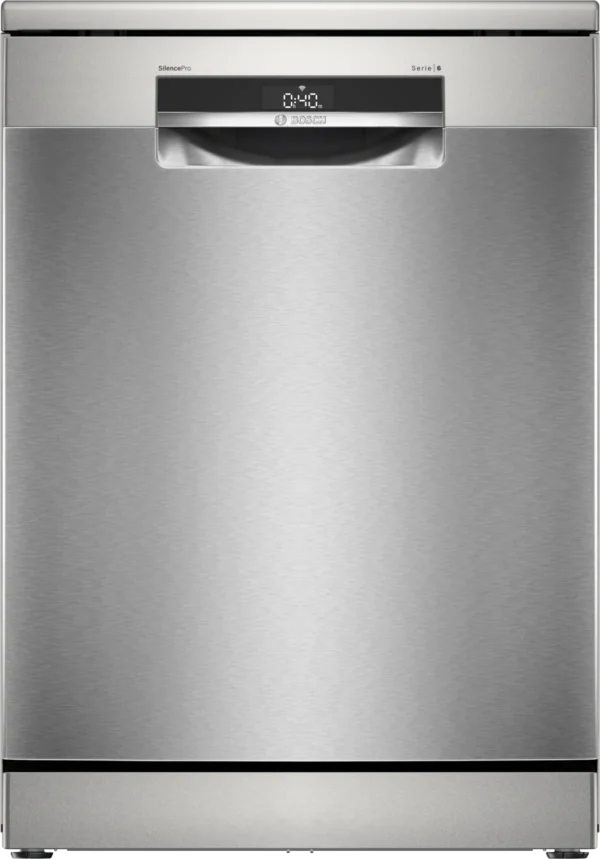 Bosch Series 6 Máy rửa chén độc lập 60 cm Màu Inox dễ vệ sinh SMS6ECI11E